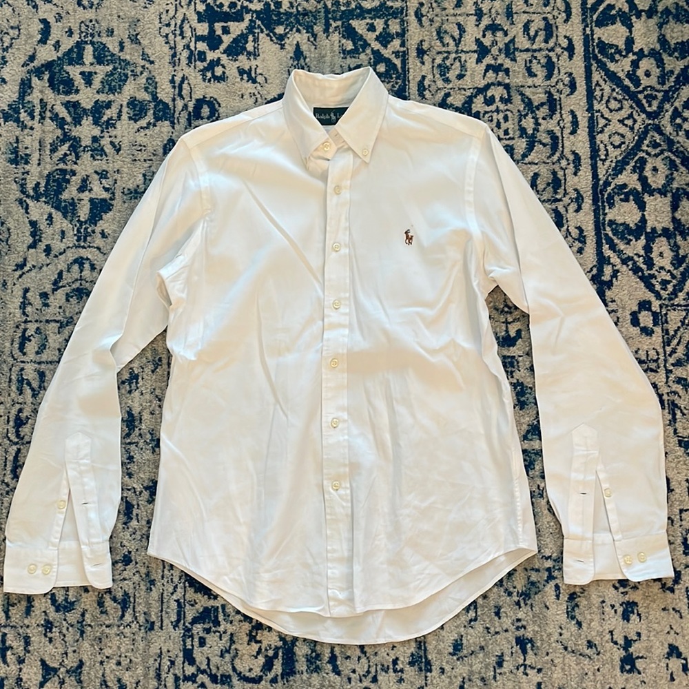 Ralph Lauren Long Sleeve Button Down Size 15-34/35